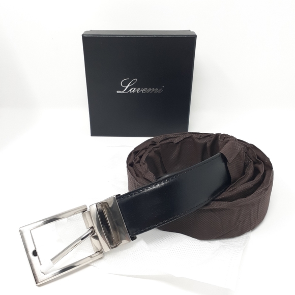 LAVEMI Mens  Belt Reversible Belt - Picture 6 of 10